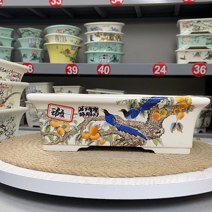 紫砂紫砂花盆5259