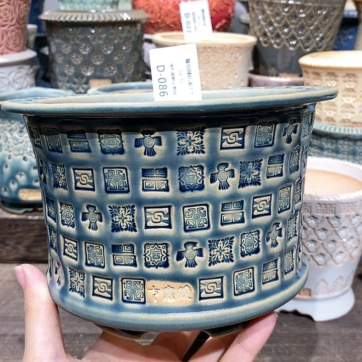 七里烧陶瓷02-10-086口径13