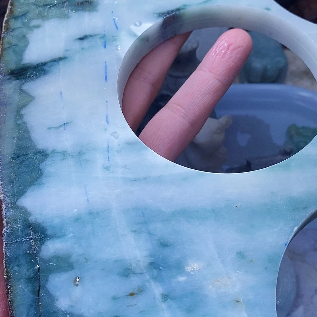 翡翠未镶嵌颈饰588