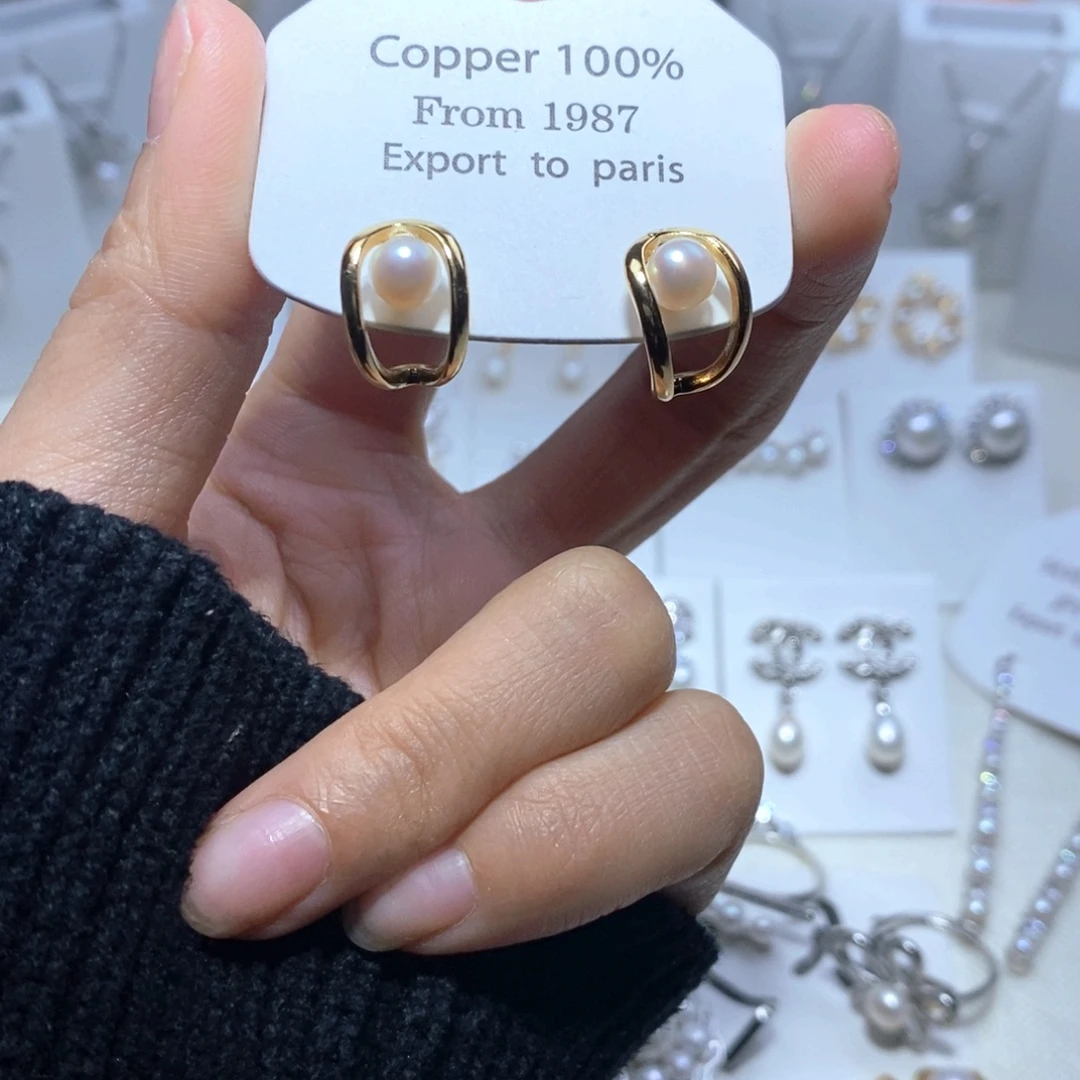 耳饰淡水珍珠未镶嵌
