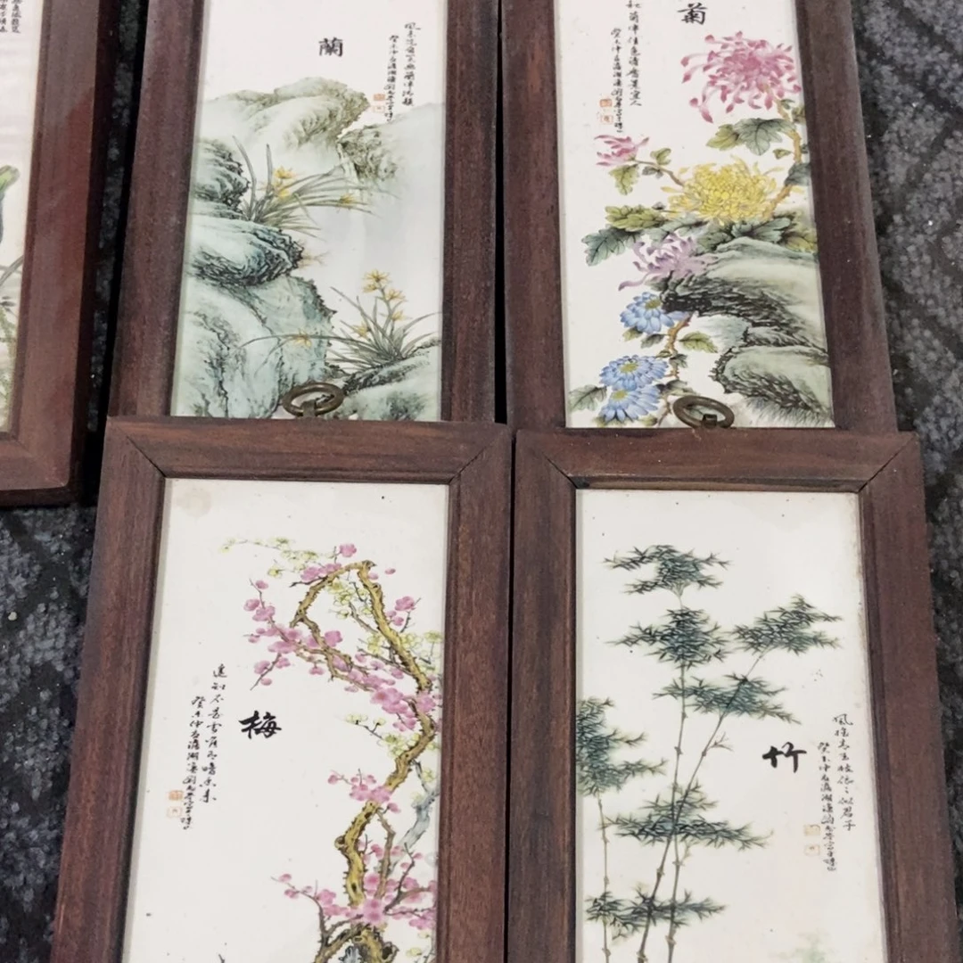 摆件景德镇陶瓷瓷板画