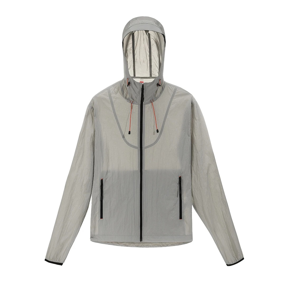 连帽防晒衣休闲女款透气防紫外线2025夏季新款收腰防晒薄款外套