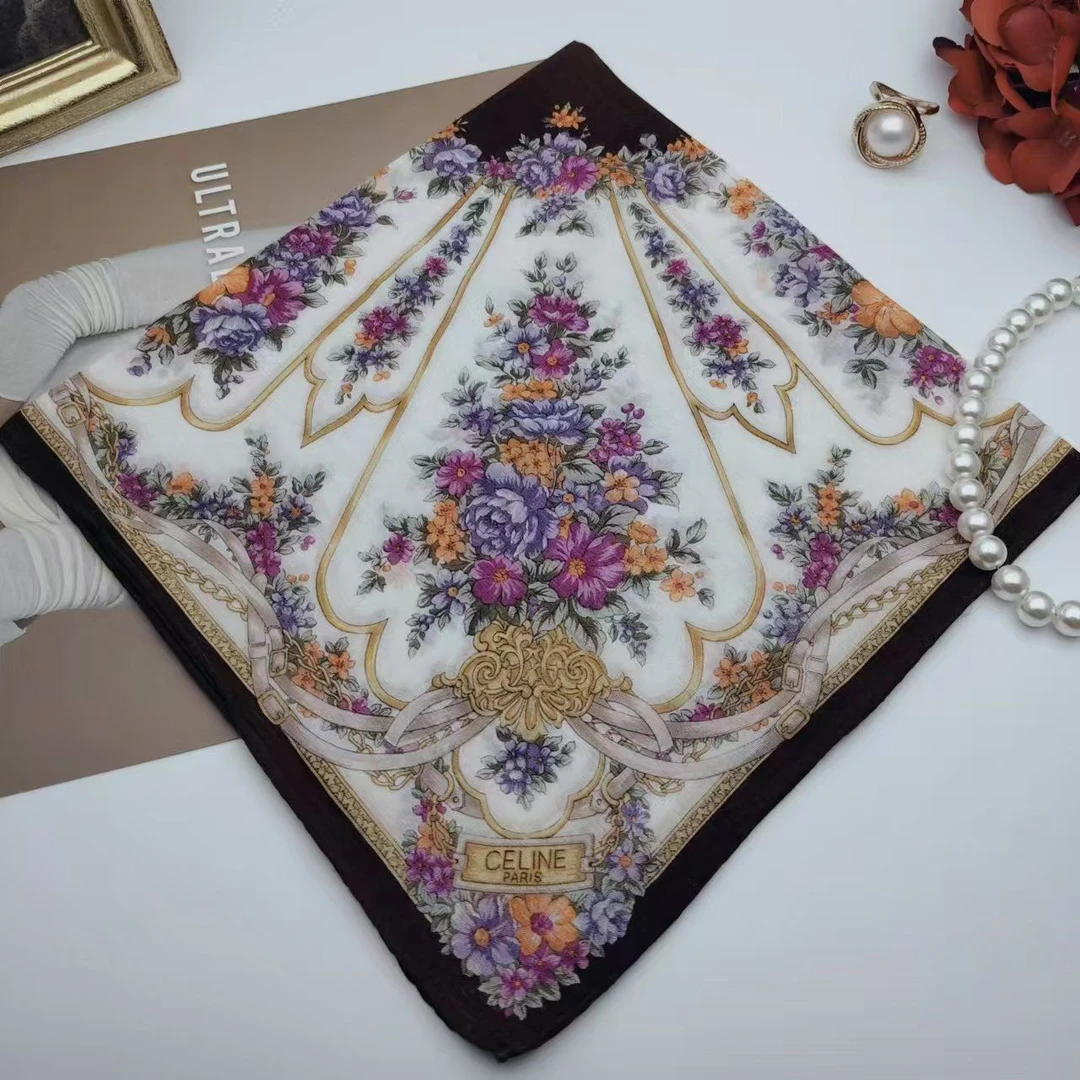 99新 Celine/思琳 海囤 思琳 丝巾/yy03368