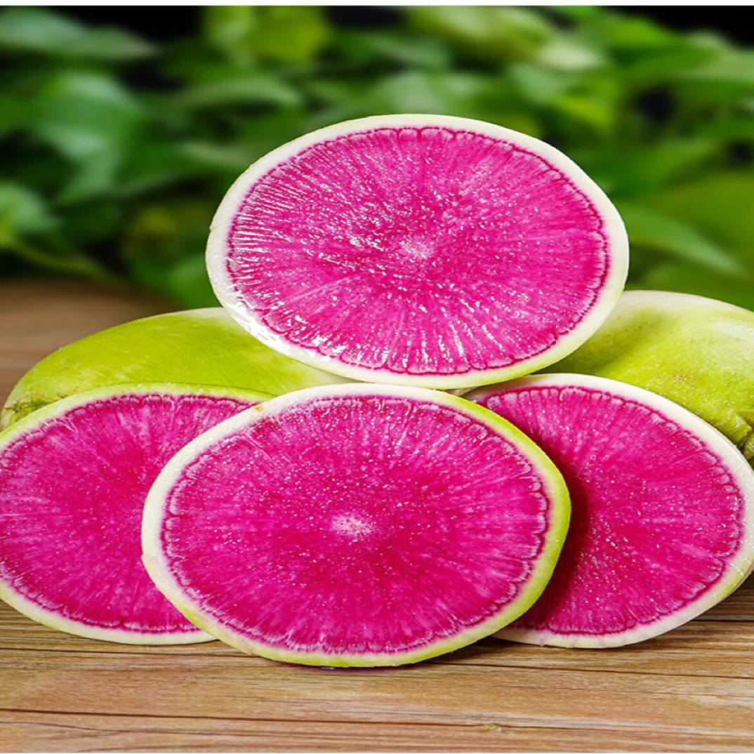 【凯涛甄选】天津本地心里美萝卜 现拔现发 京东或顺丰包邮