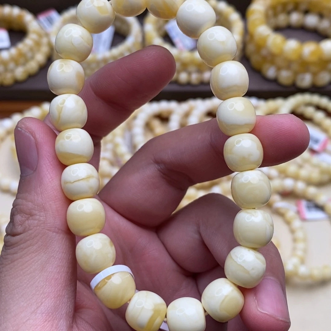 琥珀未镶嵌珠宝奇石10mm