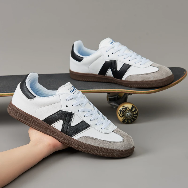 NEW BOLUNE/新百伦韩版潮流百搭小白鞋男女休闲时尚板鞋情保跑鞋