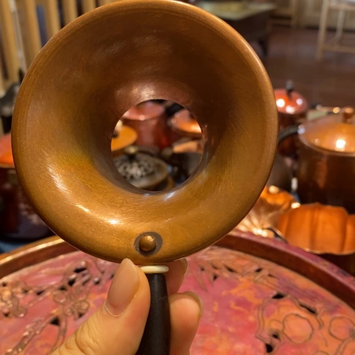 纯紫铜手工投茶器