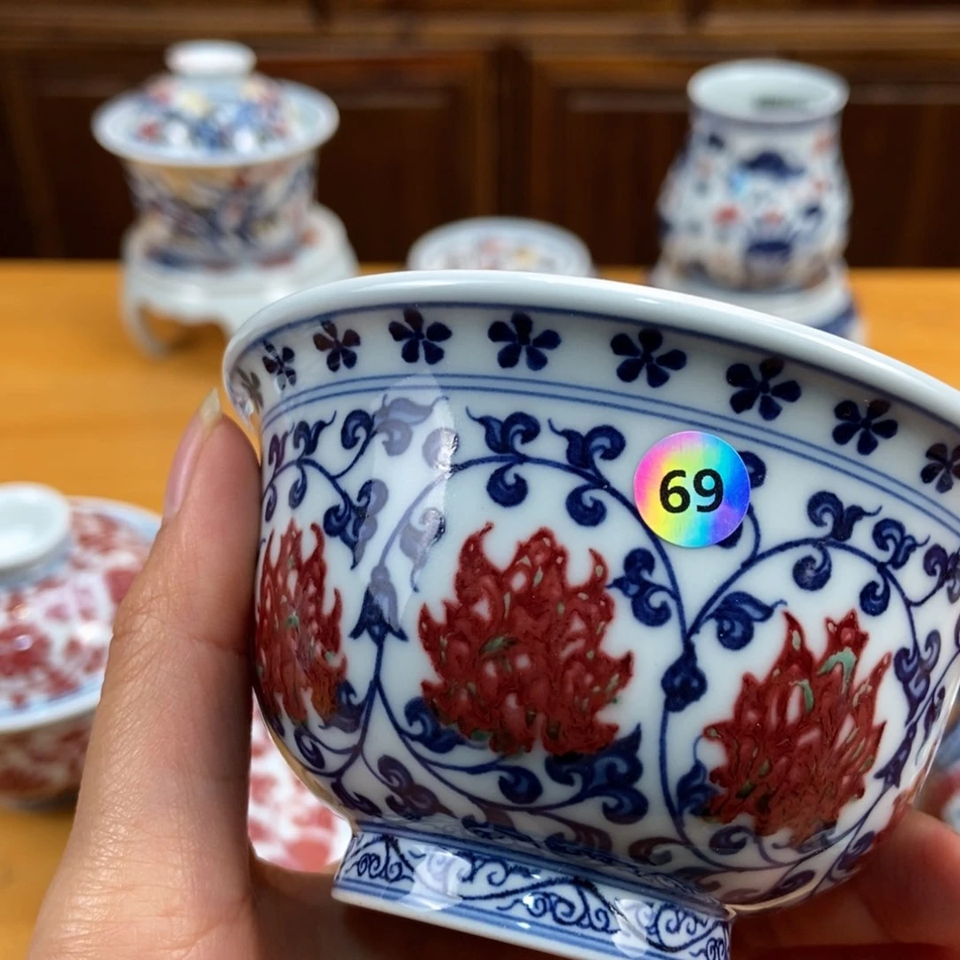 手绘现代茶具非古董A****6