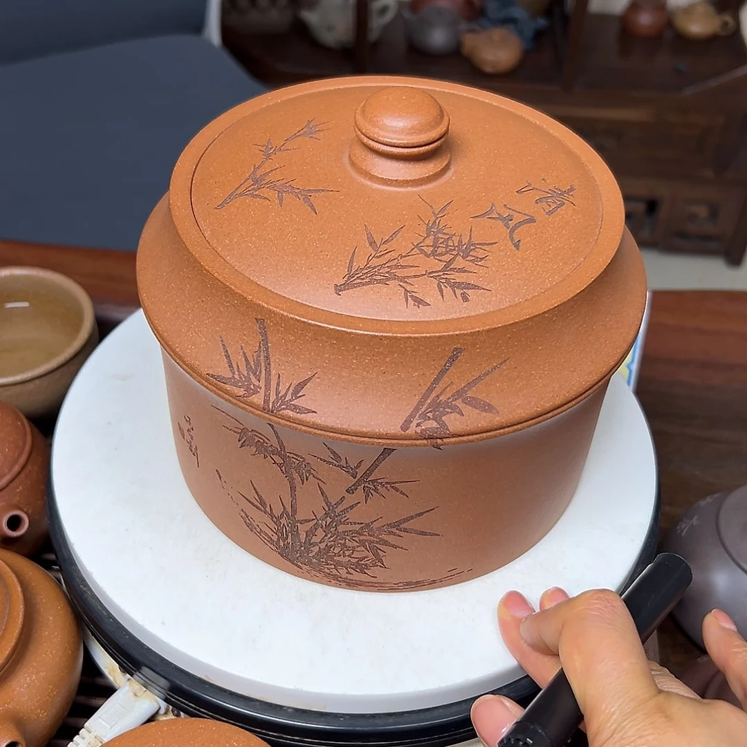 段泥茶叶罐楊*紫砂壶等传统