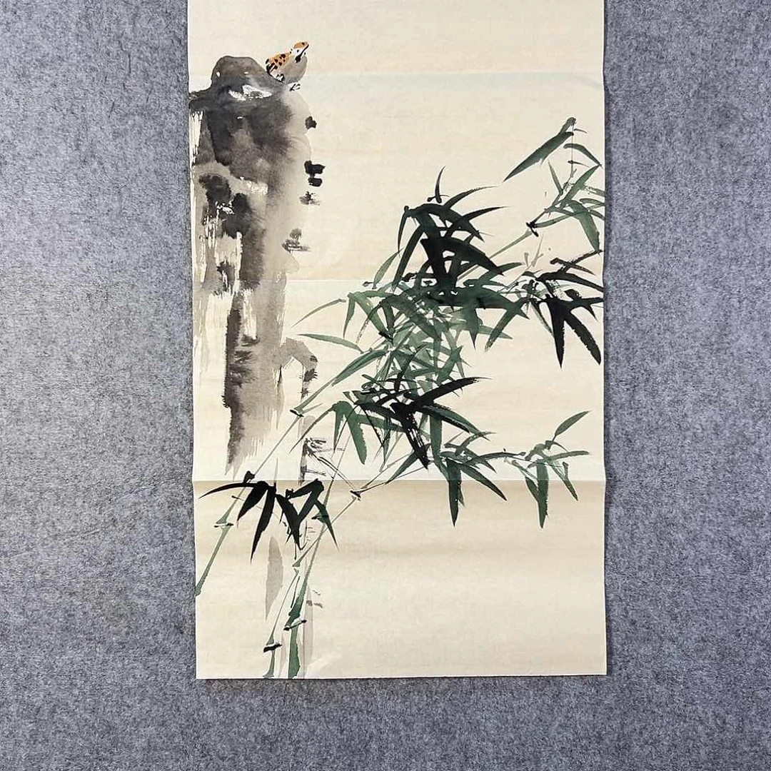 国画255 花鸟在此处飞翔也不太