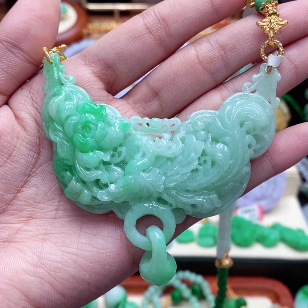 颈饰未镶嵌翡翠翡翠吊坠