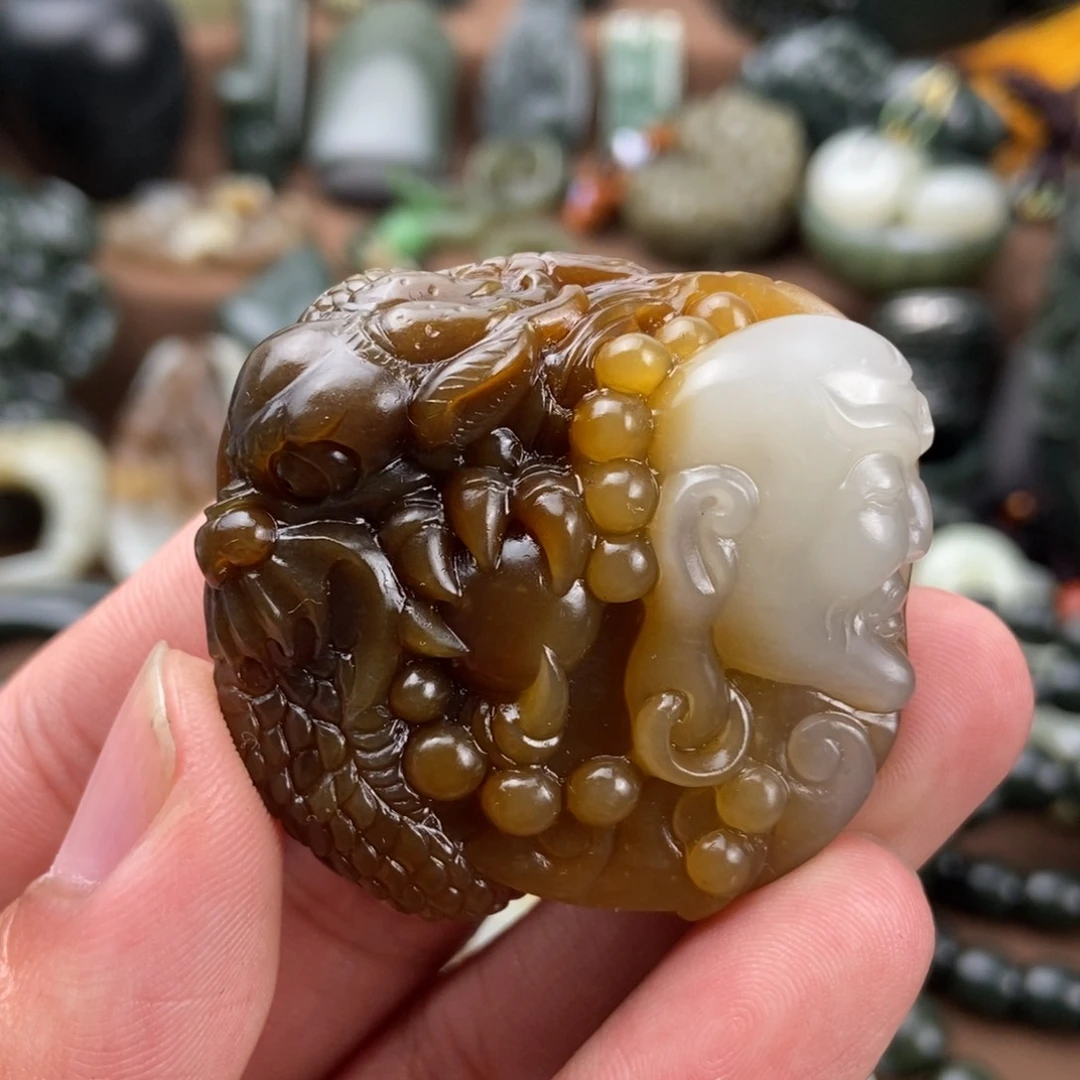 和田玉挂件未镶嵌