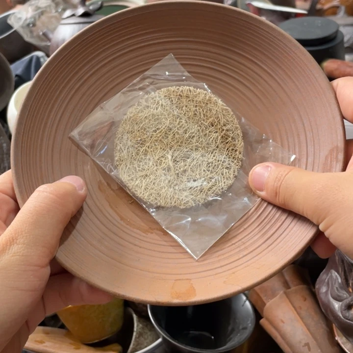 瓷片原矿绿植装饰材料系列的开发