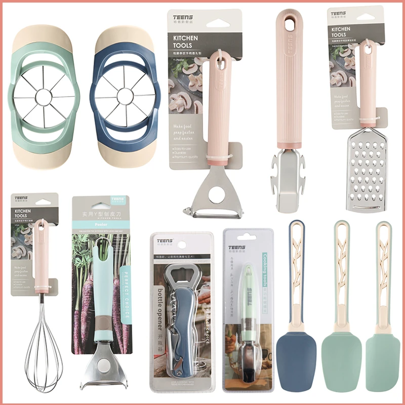 厨房刨丝器碗碟夹手持打蛋器硅胶刮刀烘焙厨房小工具
