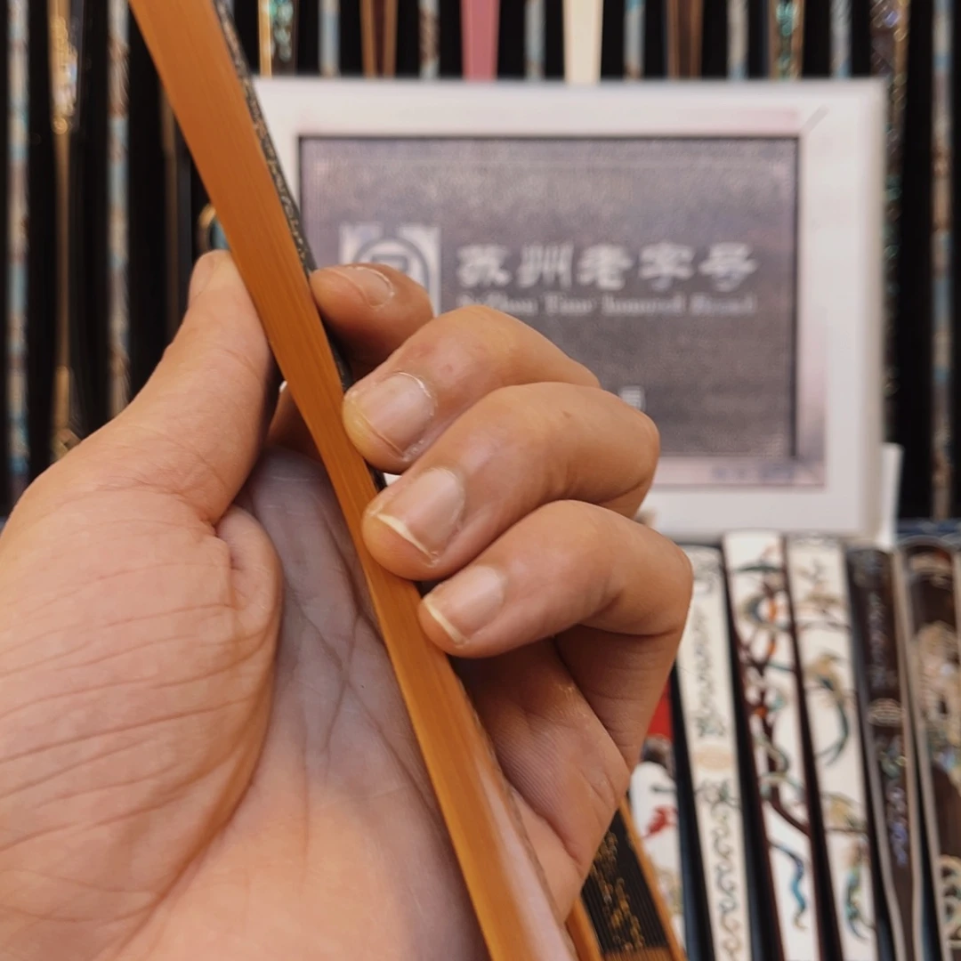 负***书扇子手工制作文玩
