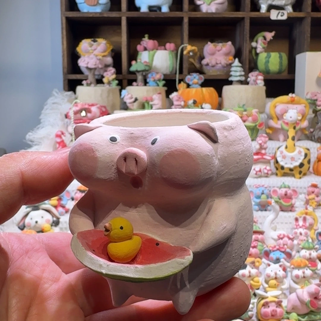 厂家直销手工花盆摆件