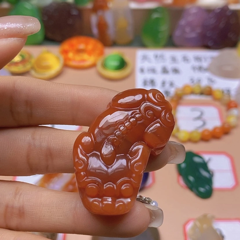 【闪购商品】玛瑙/玉髓颈饰未镶嵌冬*