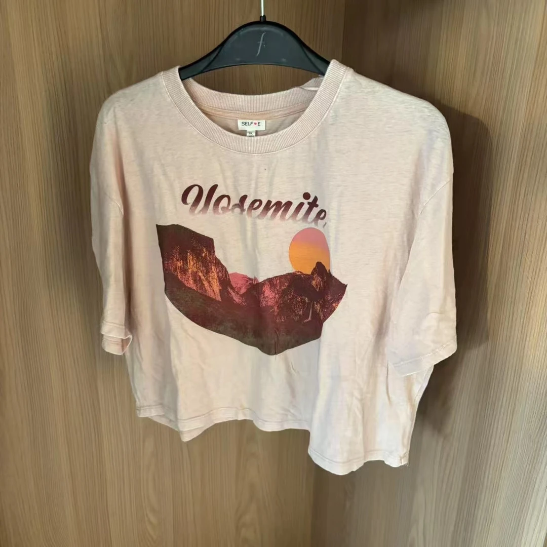 51907水洗做旧带颗粒感T恤