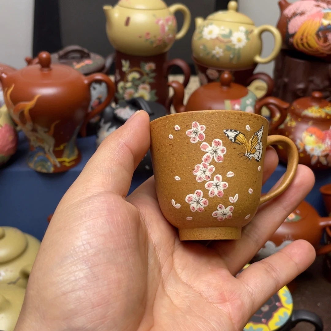 茶杯紫砂紫砂主人杯80cc