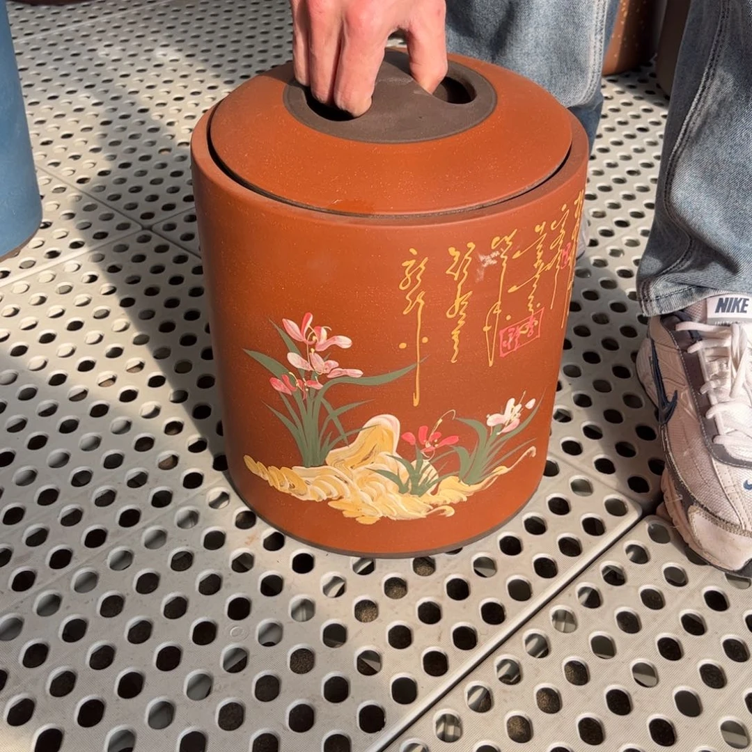 紫砂茶叶罐8 饼茶叶罐