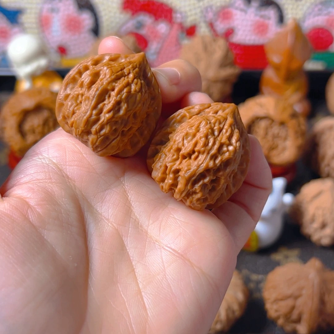 吊坠文玩核桃金三角30