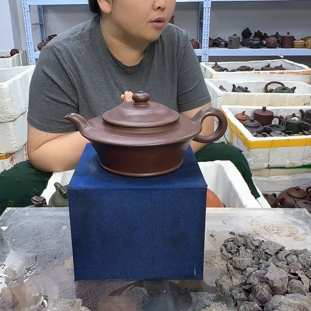 茶壶紫砂宜兴紫砂壶瑕疵