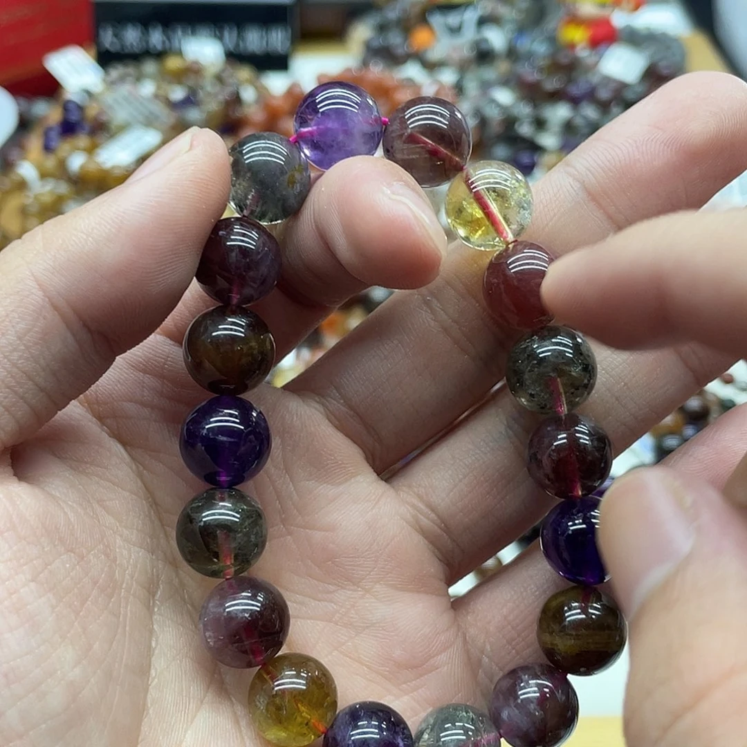 水晶未镶嵌手链天然