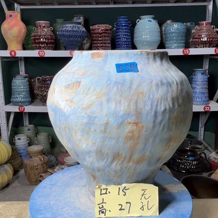 景德镇陶瓷花盆花器838