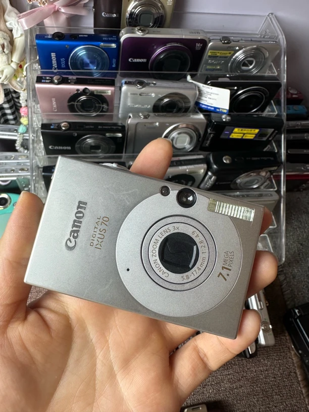 95新 Canon/佳能 佳能ixus70 冷白皮 有氛围