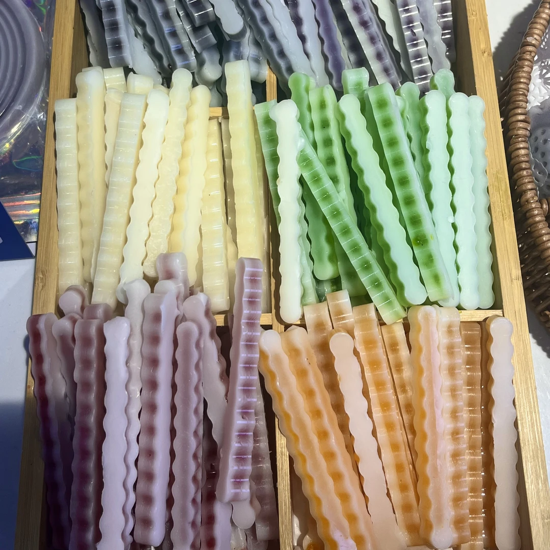 波浪形蜡摆件25送两个试用