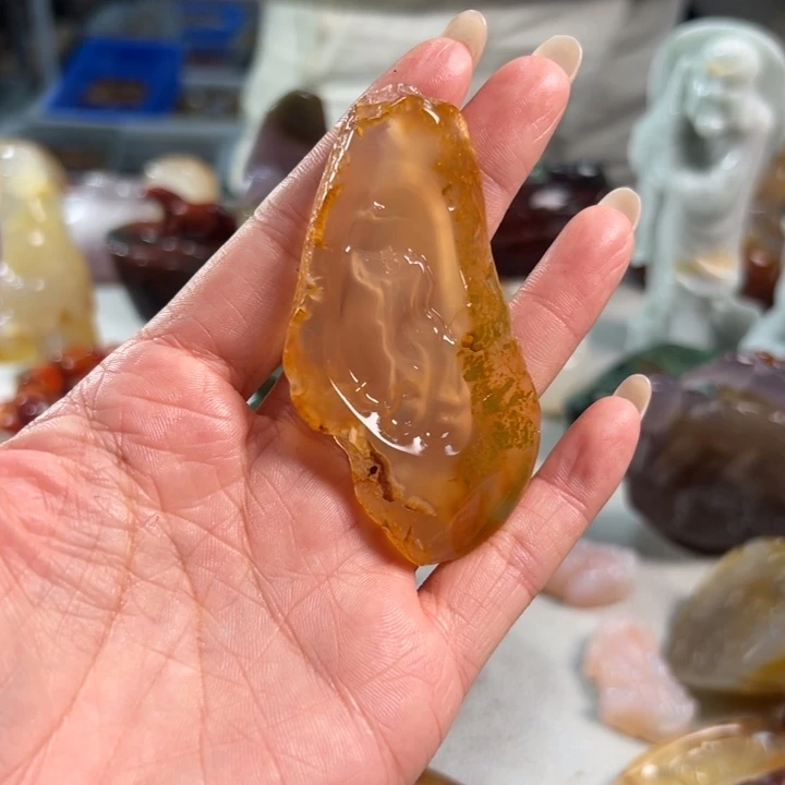 玛瑙/玉髓吊坠(不含链)未镶嵌