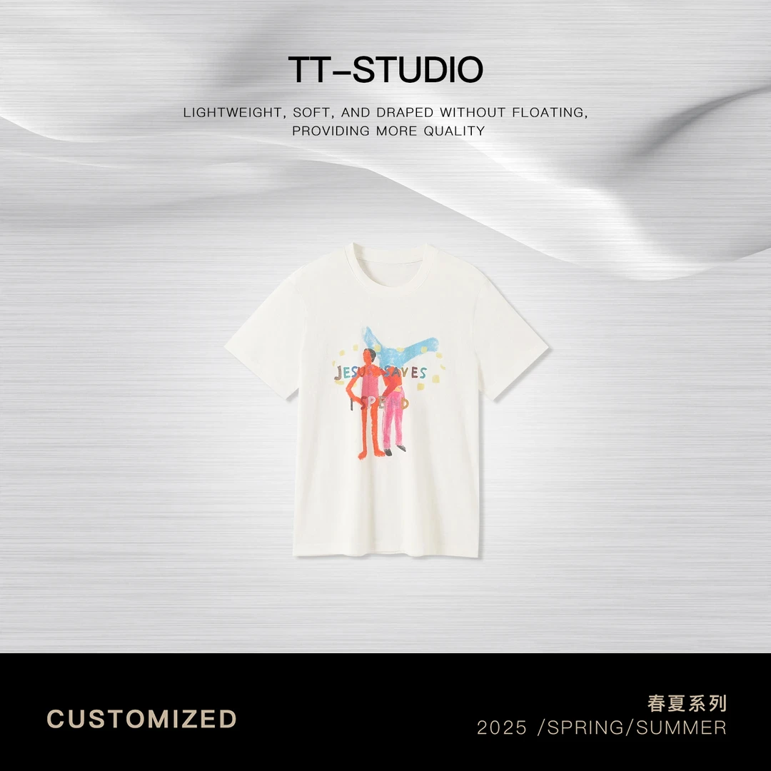 TT【三亚T恤】春夏新品棉质休闲时尚轻奢显瘦百搭T恤TT-11DT2306