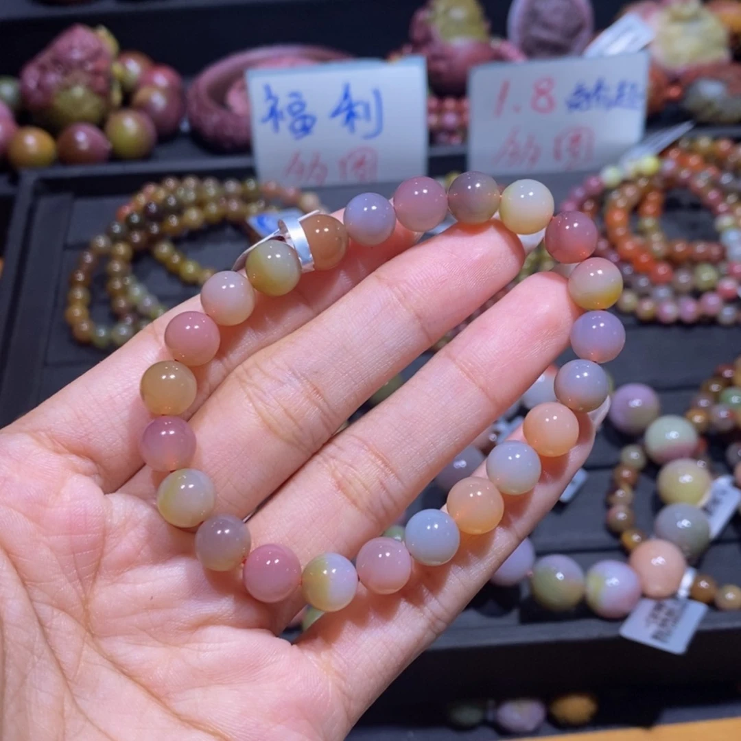 【闪购商品】玛瑙/玉髓手串未镶嵌盐源玛瑙