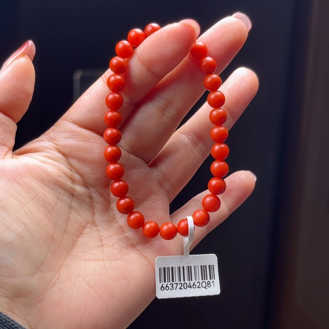 未镶嵌手串南红玛瑙哎**～