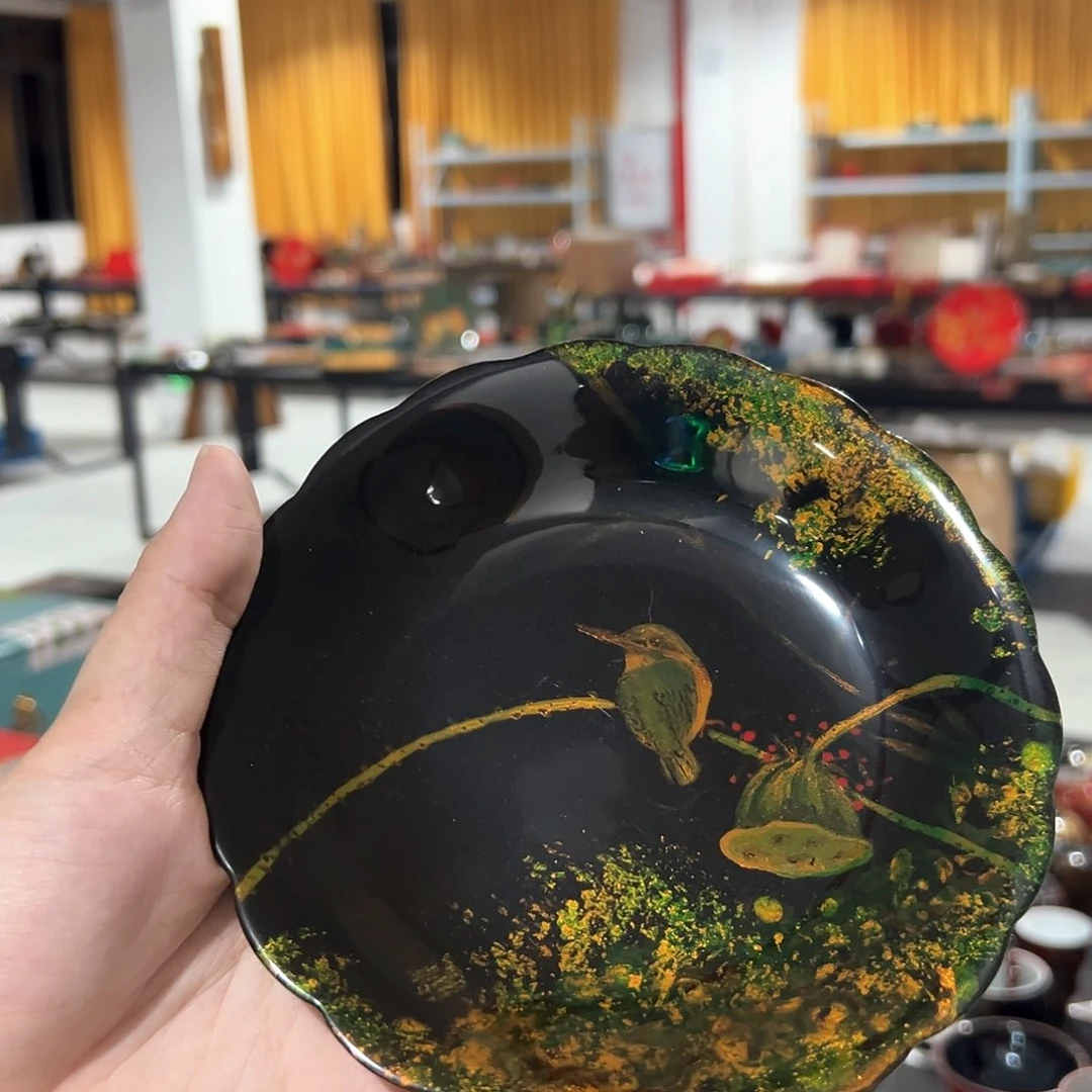 境***司果盘黑金太古大漆