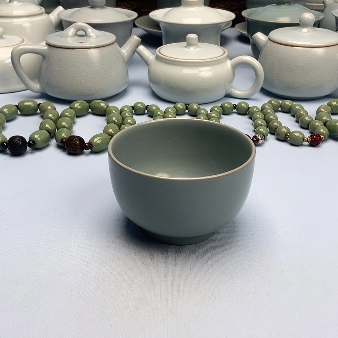 杯仿古釉罗汗杯原矿原釉原产地