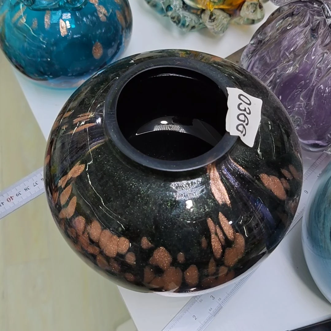 高18口8琉璃造型花瓶