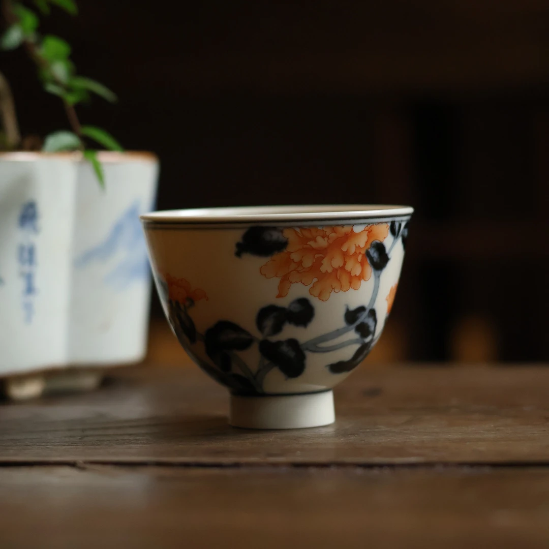 【直播专属】芍药云吉-聖甫-杯（聖甫0053）