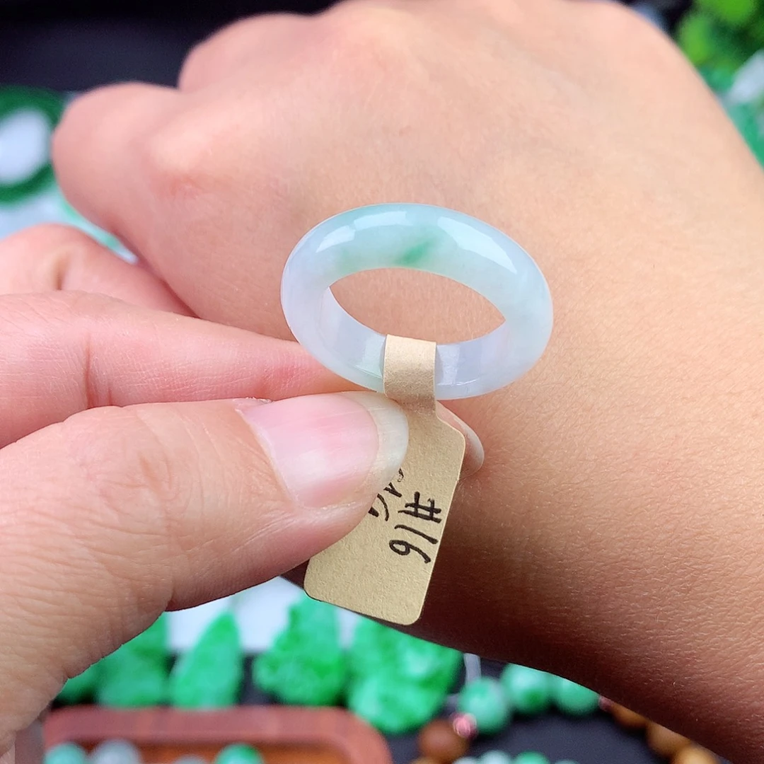 未镶嵌手链翡翠16圈口