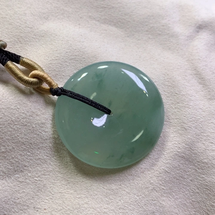 颈饰未镶嵌翡翠天然缅甸a货翡翠30.6-5.9