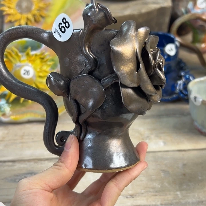 盘懿树日式手捏餐具茶具