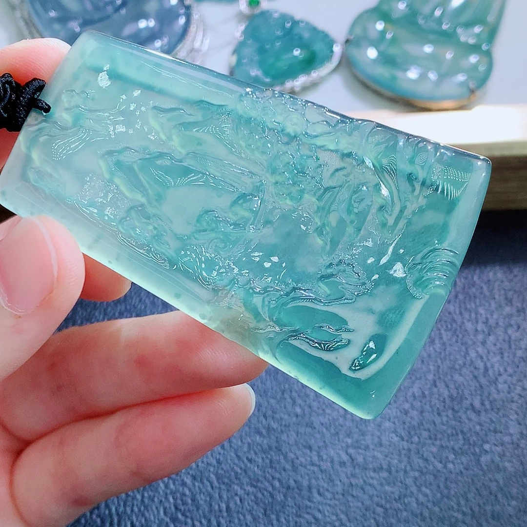 颈饰未镶嵌翡翠翡翠