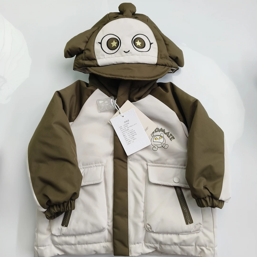 2025新款宝宝男女童卡通加厚冬季棉袄棉服叮当摩尔家