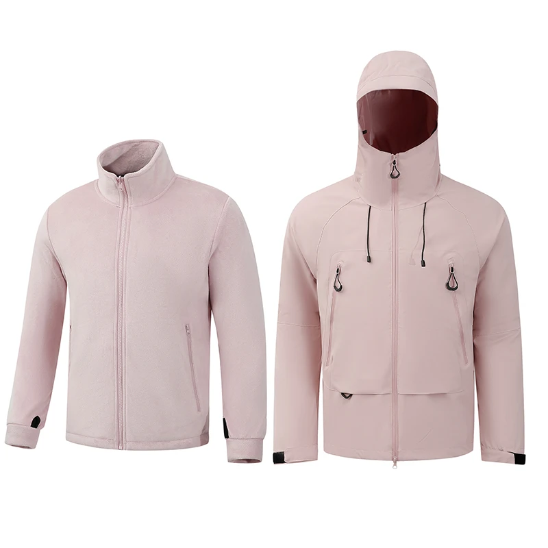 B一衣三穿！特氟隆户外三防！三合一冲锋衣 两件套外套  H6959 4877