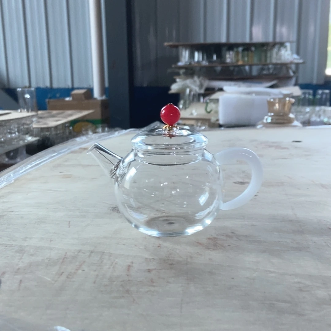钢化玻璃小茶壶300cc