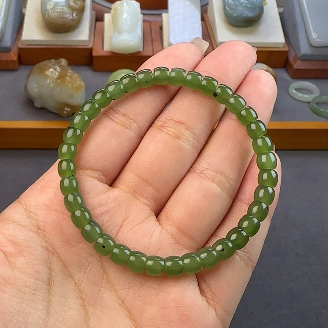 【闪购商品】和田玉（碧玉）手串未镶嵌