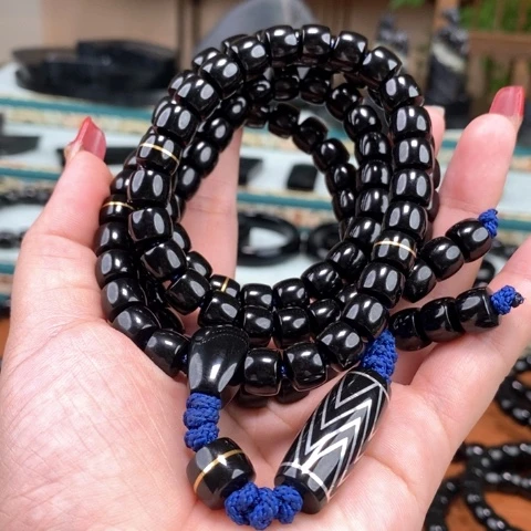 和田玉手链未镶嵌用****7