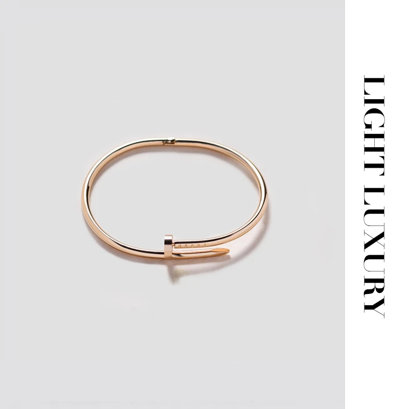 合金手镯 【V金工艺】  螺钉手镯 无钻版