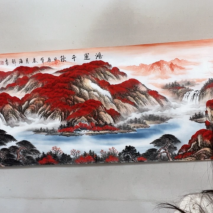 国画国画作品工笔画作品