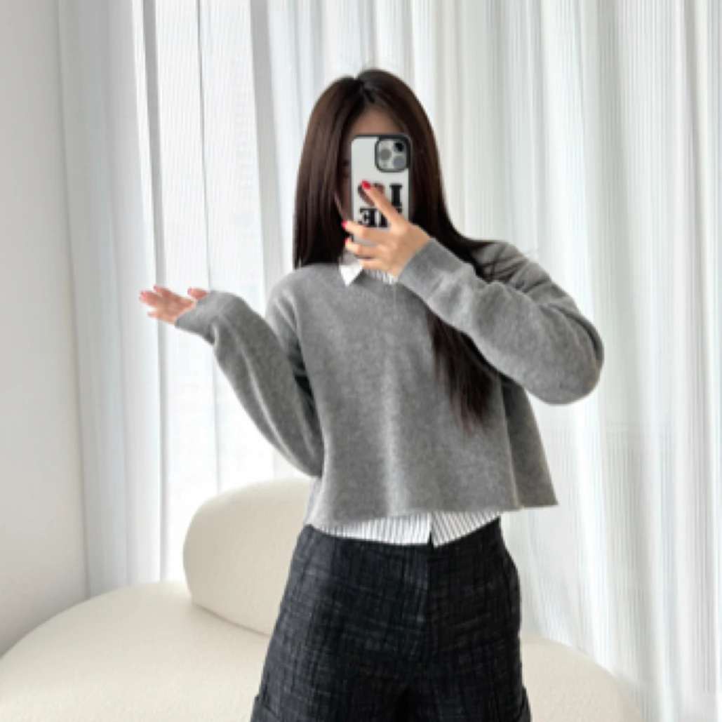 未使用 MIU MIU/缪缪 A100078/24S毛衣/尺码38